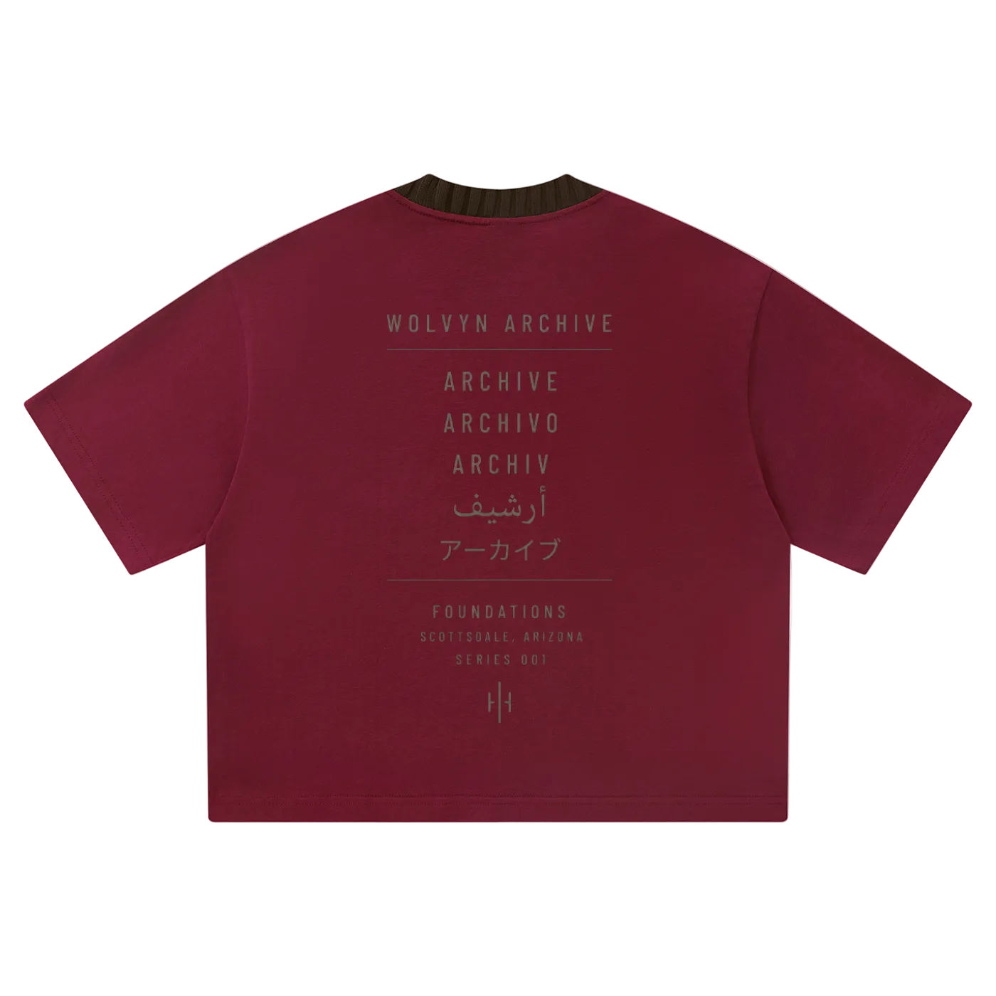 Wolvyn Apparel ‘World Translation’ Unisex Heavyweight Boxy T-Shirt