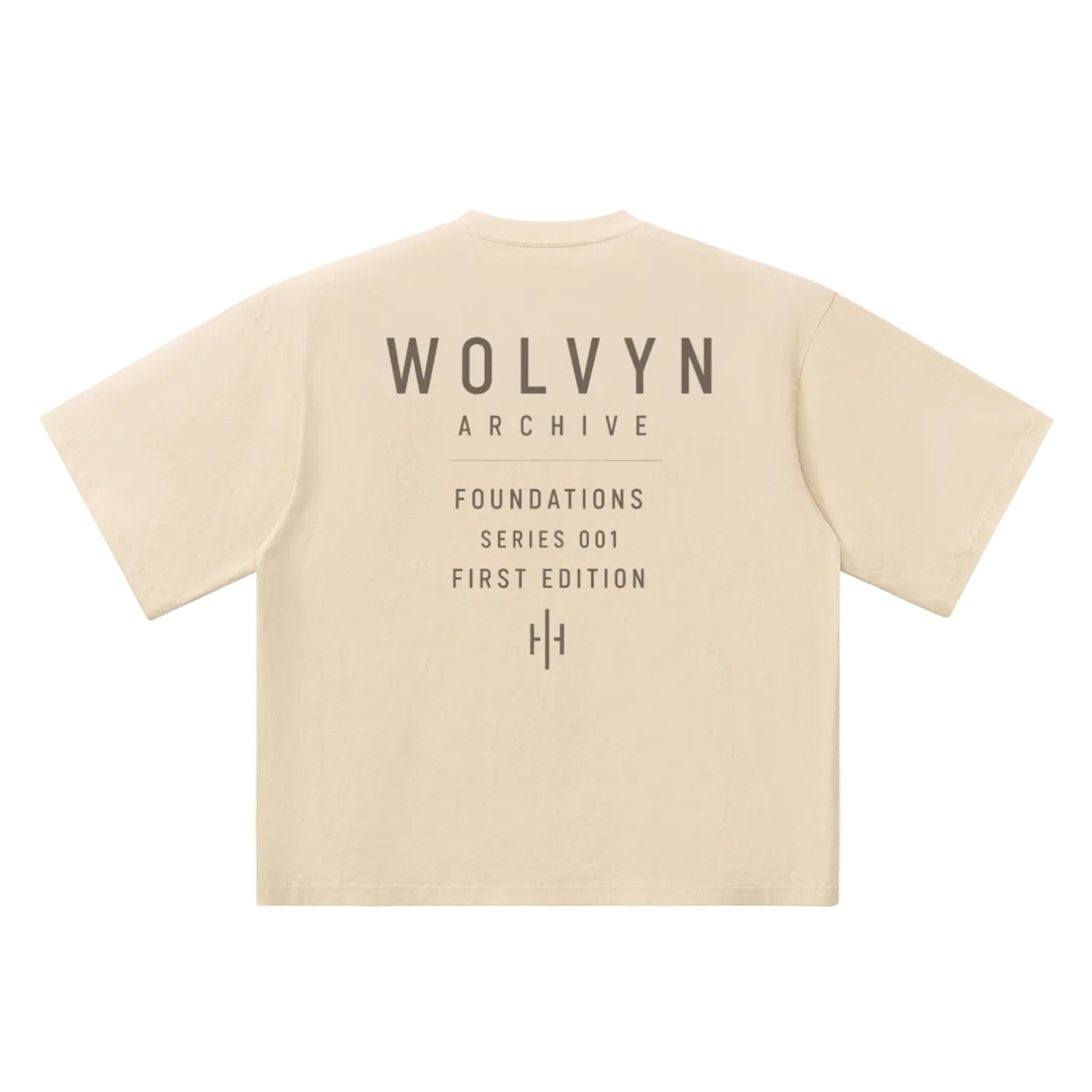 Wolvyn Apparel ‘Foundations’ Oversized Drop Shoulder T-Shirt