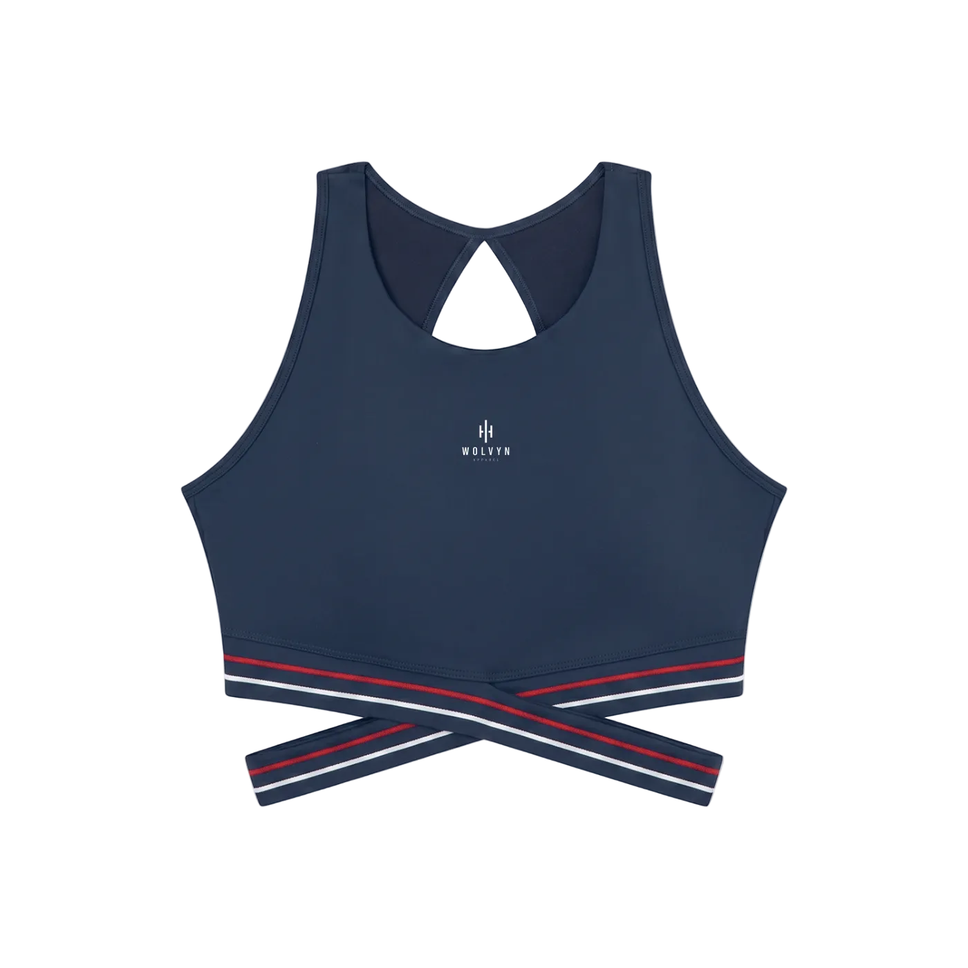 Wolvyn Apparel Women’s Criss-Cross Band Sports Bra
