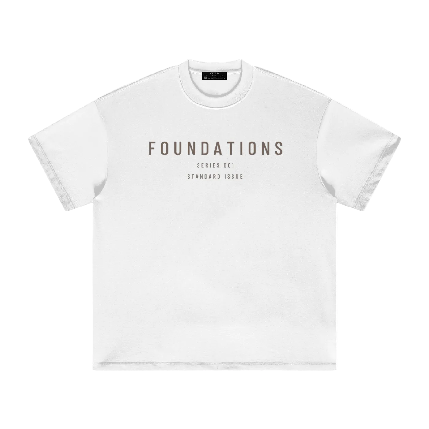 Wolvyn Apparel ‘Foundations Standard’ Heavyweight Earth Tone T-Shirt