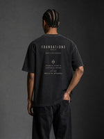 Tshirt Wolvyn Apparel Foundations Stone vintage washed boxy oversized tee