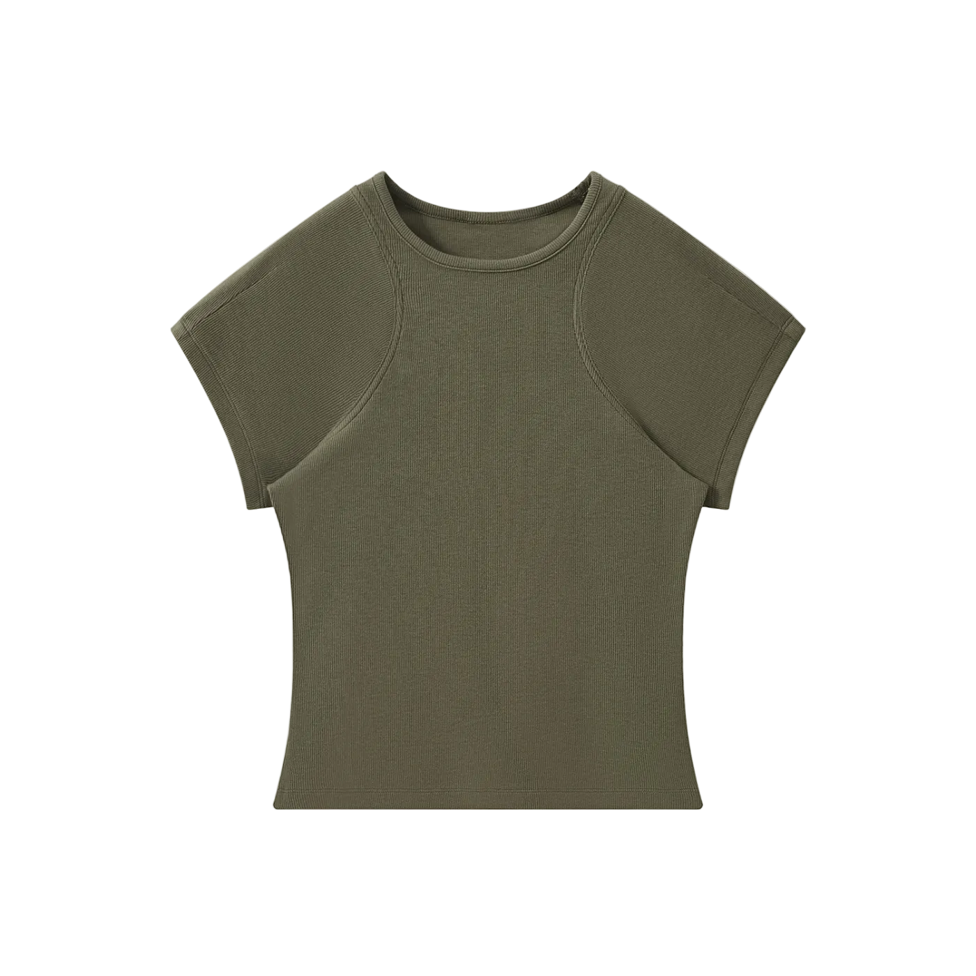 Wolvyn Apparel Women’s Slim Fit Paneling T-Shirt