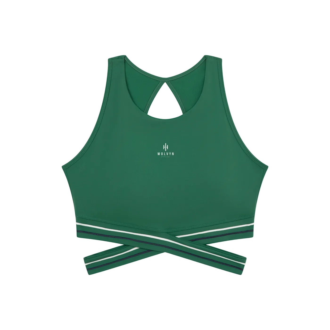 Wolvyn Apparel Women’s Criss-Cross Band Sports Bra