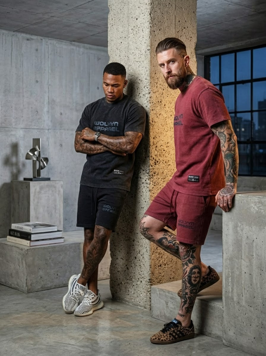 Men's Casual Wear example products – Wolvyn Apparel