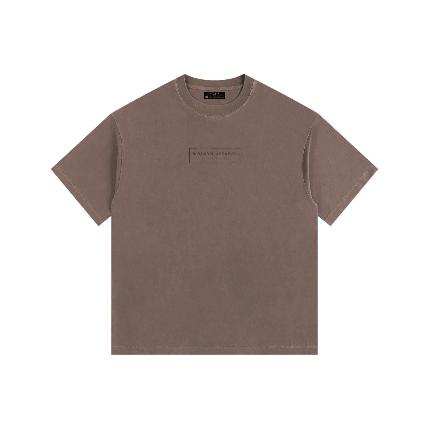 Built In The Desert by Wolvyn Apparel Vintage Washed Oversized Cotton T-Shirt