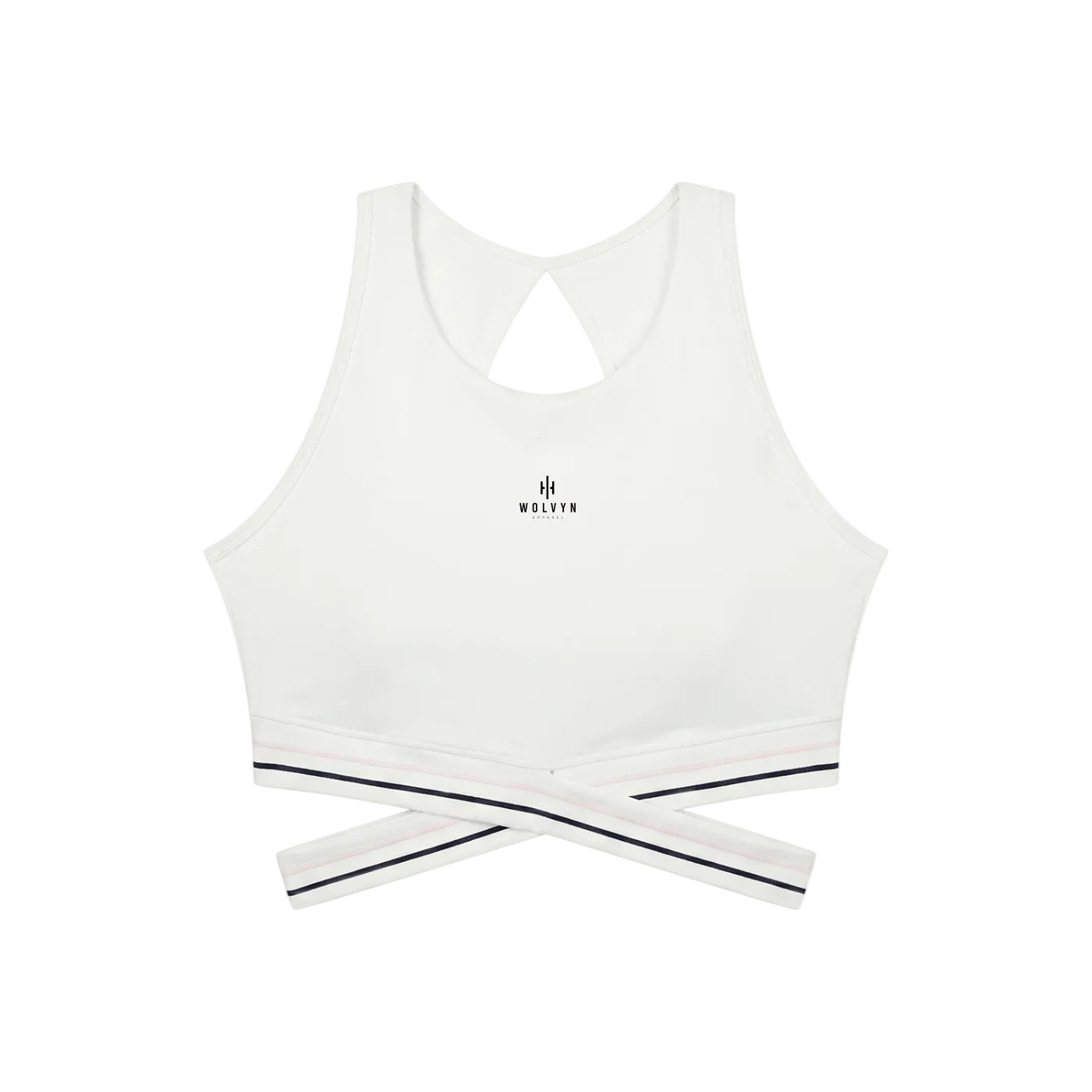 Wolvyn Apparel Women’s Criss-Cross Band Sports Bra
