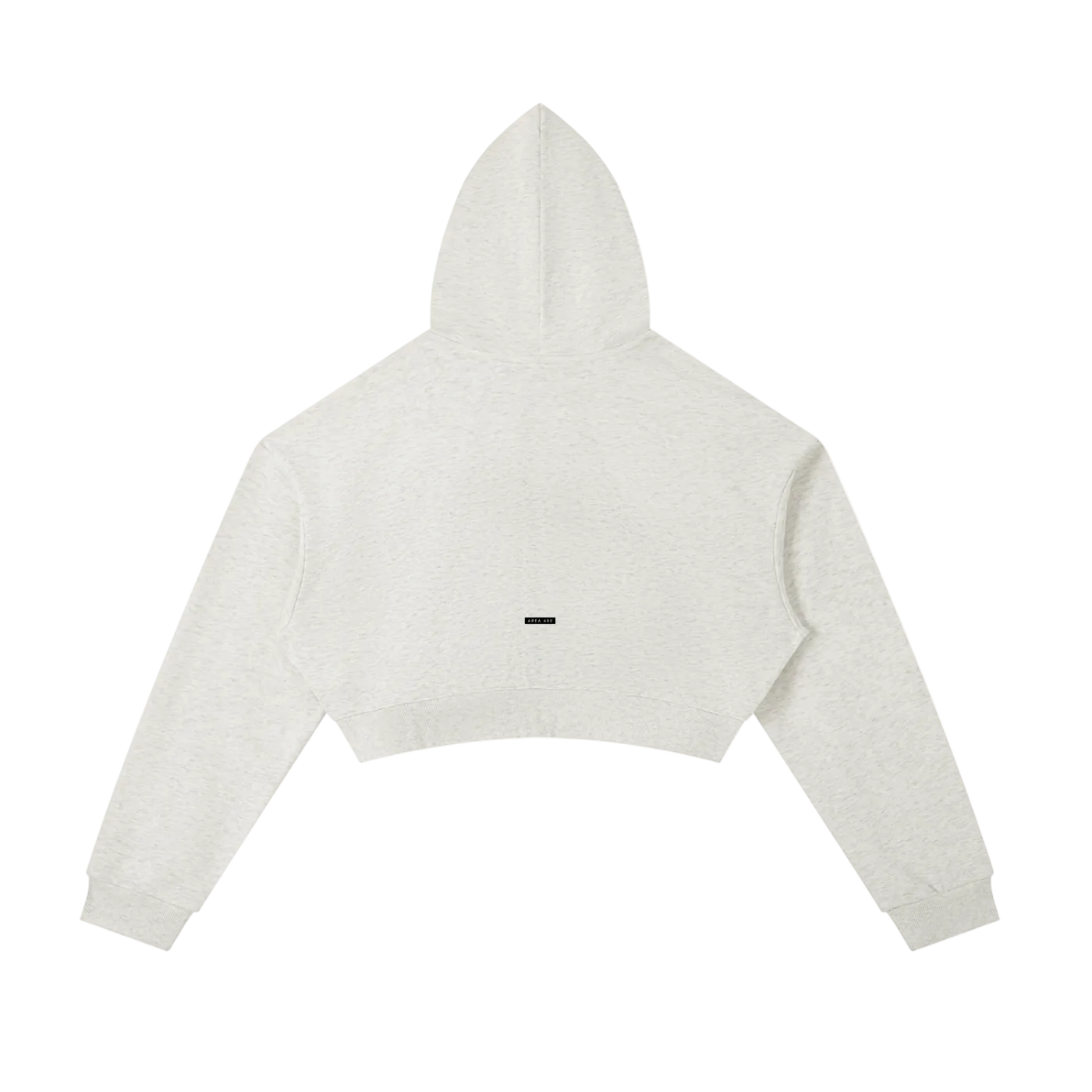Wolvyn Apparel Essential Cropped Zip-Up Hoodie