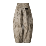 270GSM Men's Cotton Twill Denim Print Loose Fit Pants - Wolvyn Apparel