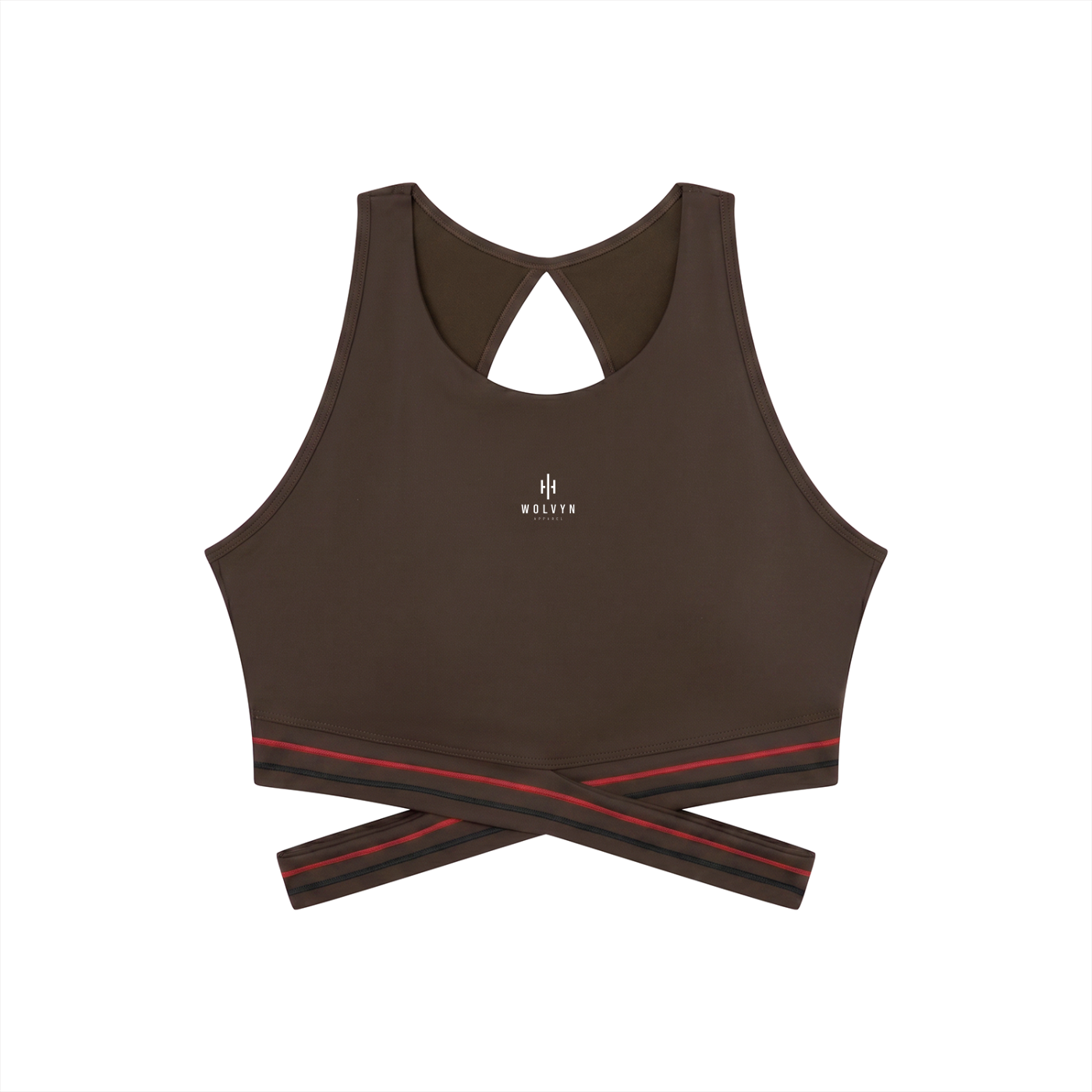 Wolvyn Apparel Women’s Criss-Cross Band Sports Bra