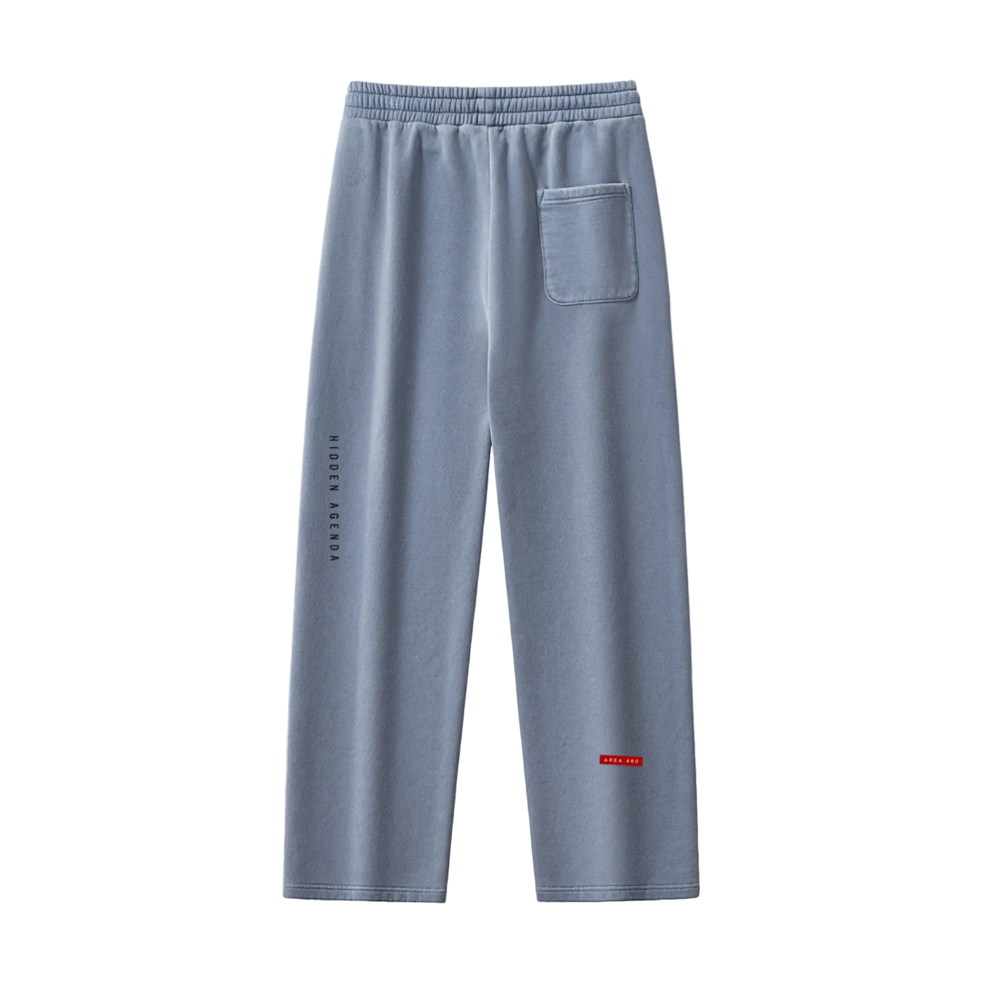 Hidden Agenda Frayed Enzyme Washed Fleece Sweatpants