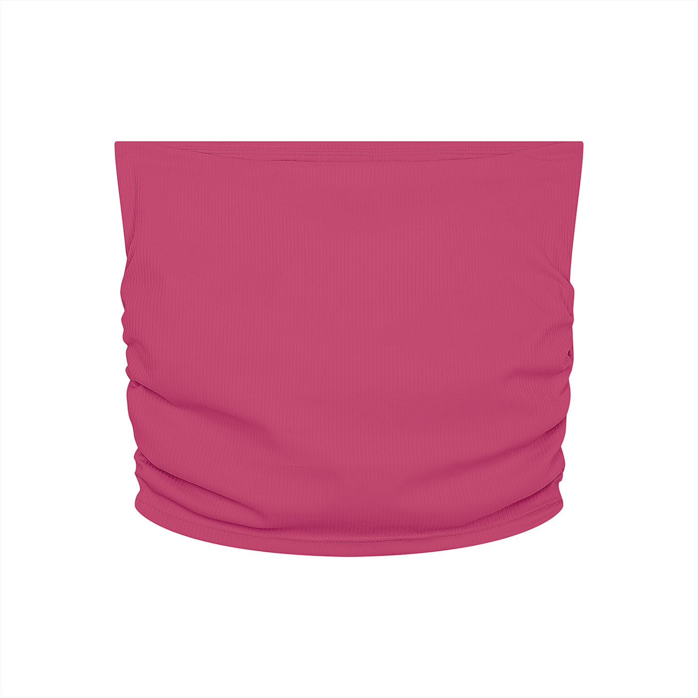Wolvyn Apparel Women’s Ruched Cropped Yoga Tube Top
