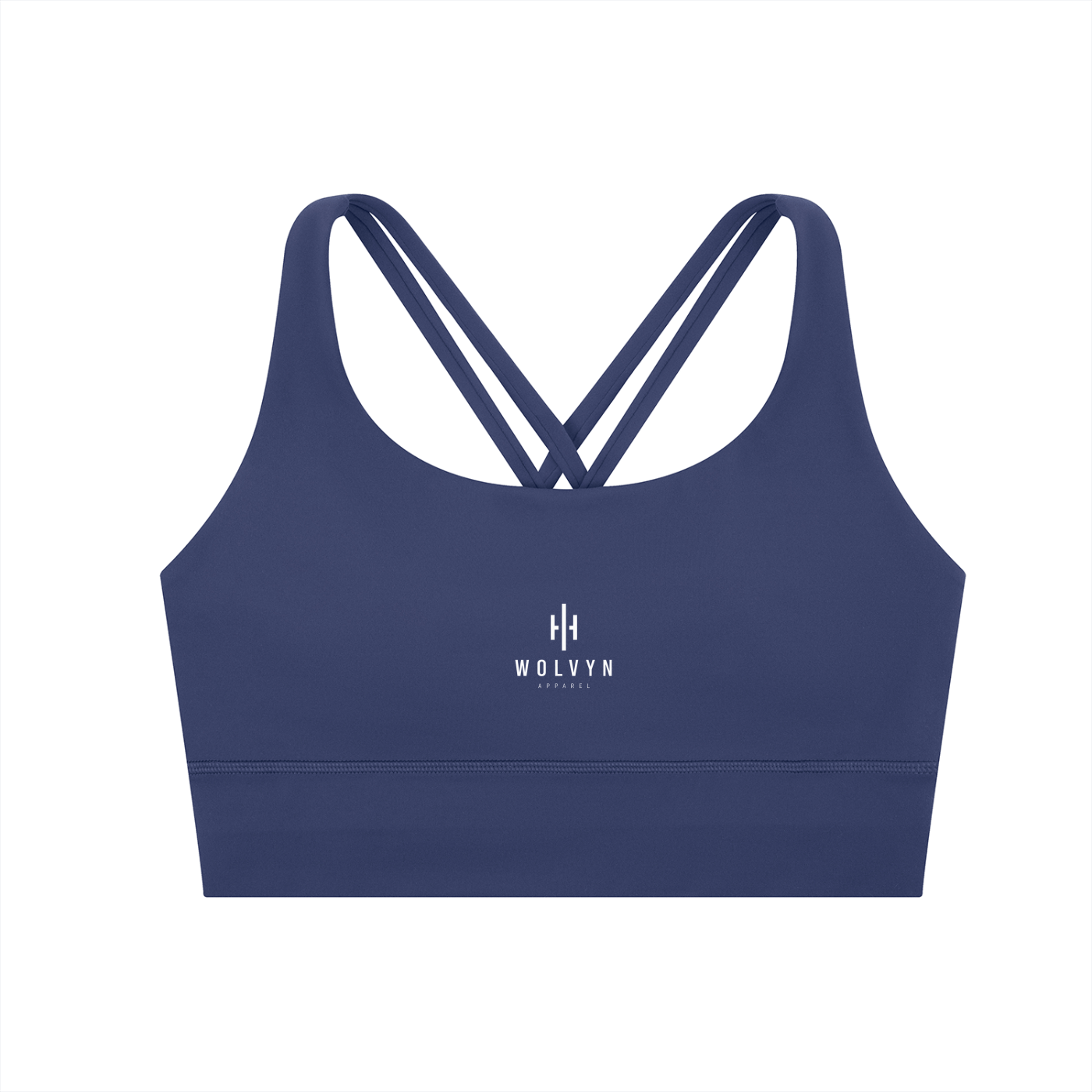 Wolvyn Apparel Strappy Criss-Cross Sports Bra