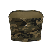 Wolvyn Apparel Women’s Camo Cropped Tube Top