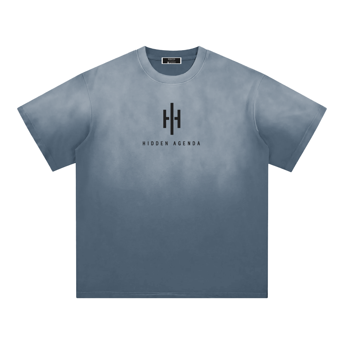 Hidden Agenda by Wolvyn Apparel Sunfade Edge Gradient T-Shirt