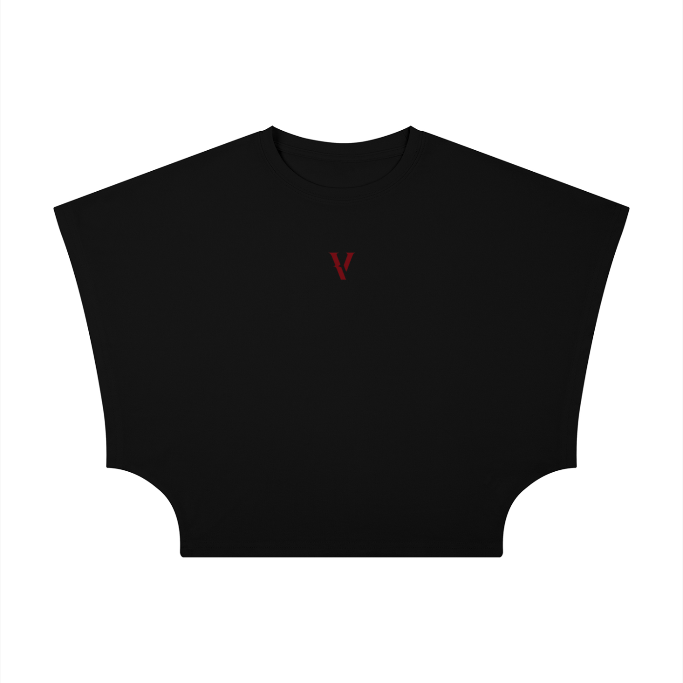 Villain by Wolvyn Apparel Women's Cropped Dolman T-Shirt