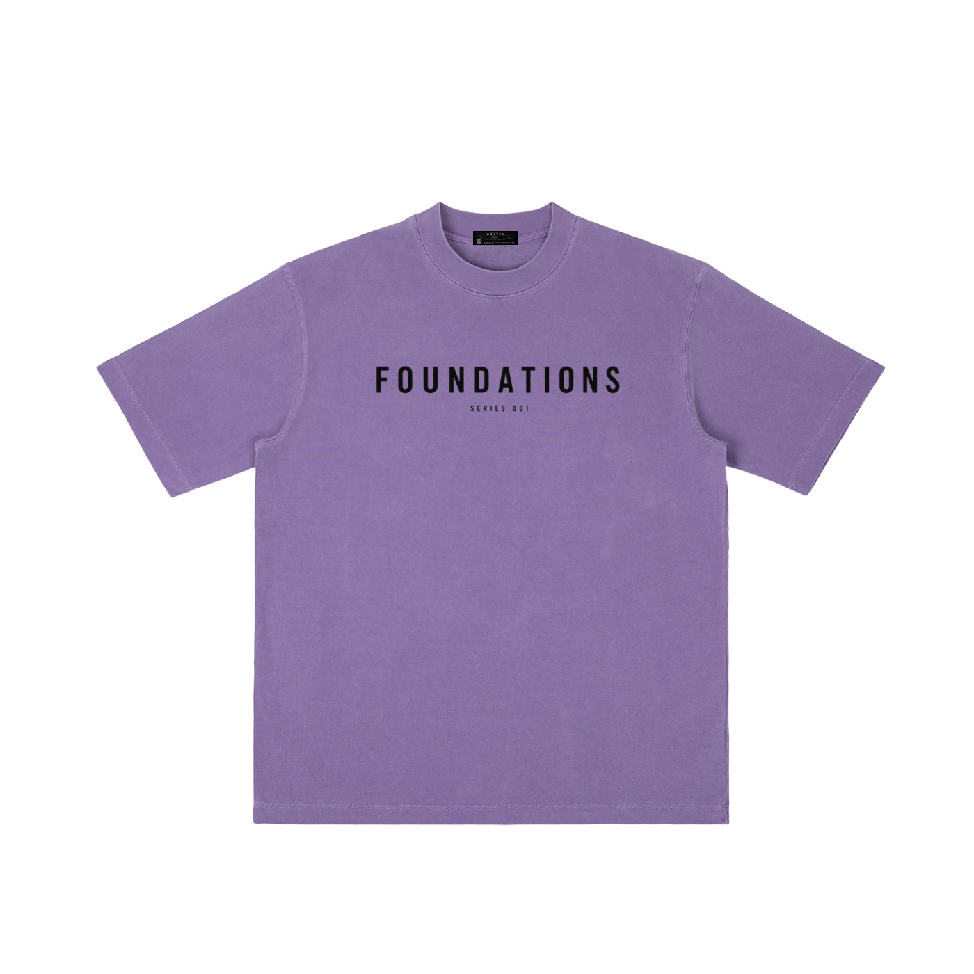 Wolvyn Apparel ‘Foundation 001’ Vintage Wash Drop Shoulder T-shirt