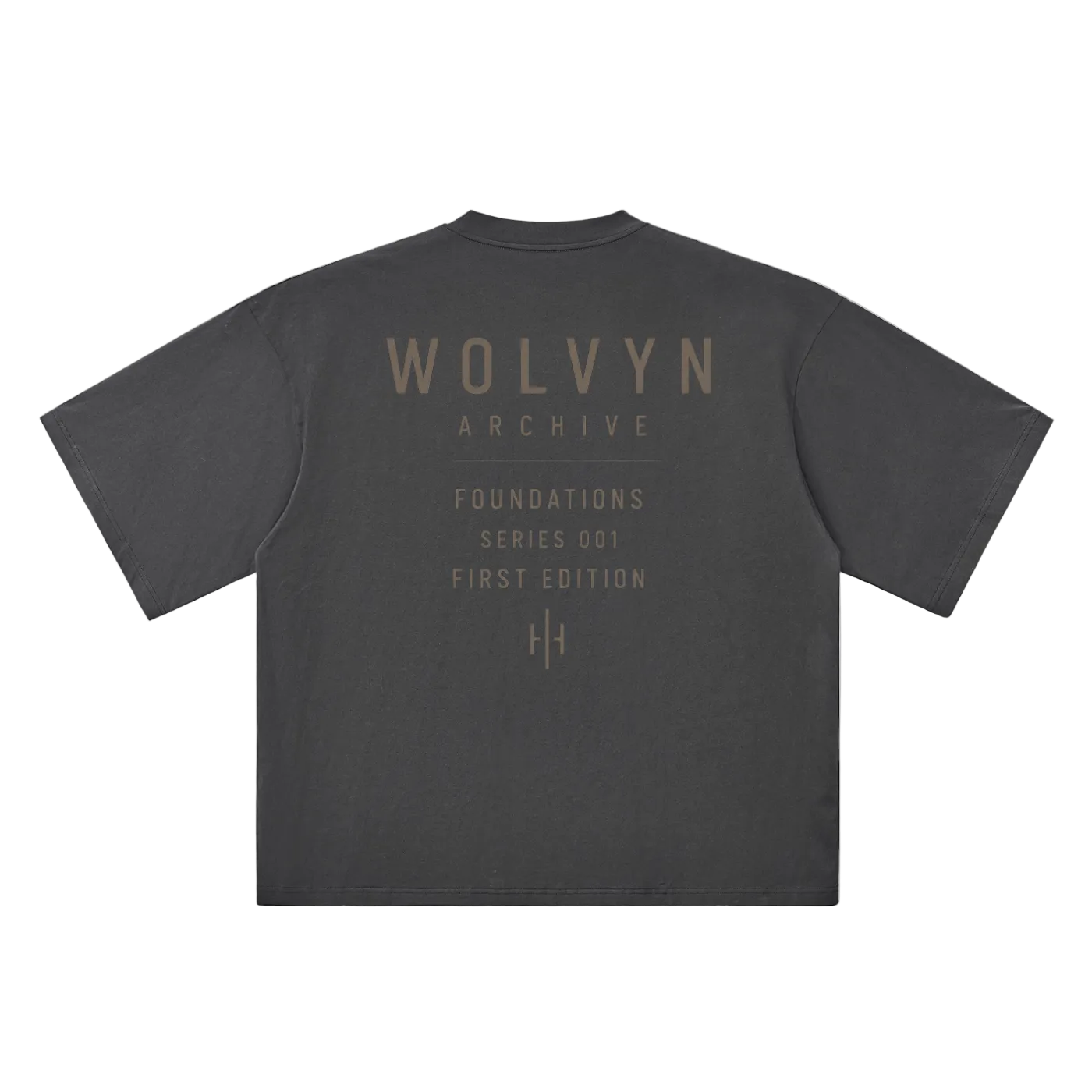 Wolvyn Apparel ‘Foundations’ Oversized Drop Shoulder T-Shirt