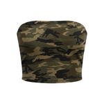 Wolvyn Apparel Women’s Camo Cropped Tube Top