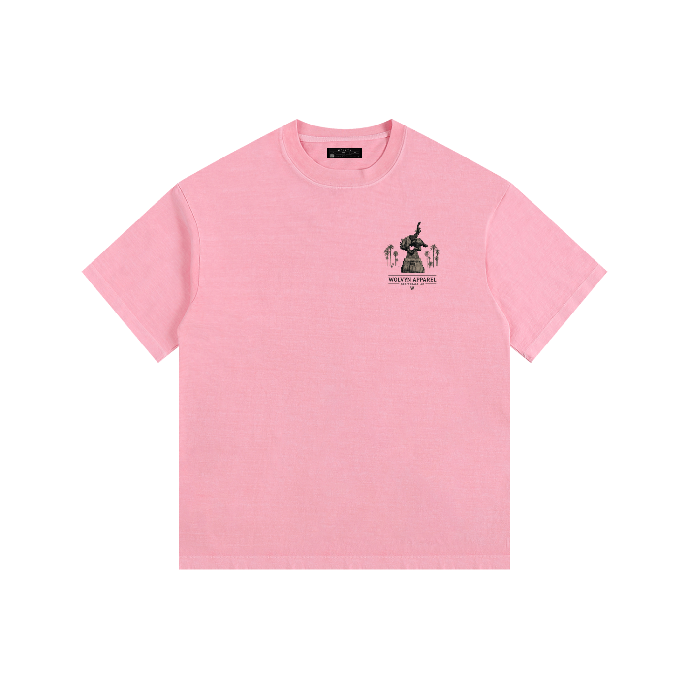 Wolvyn Apparel Vintage Washed Oversized Cotton T-Shirt