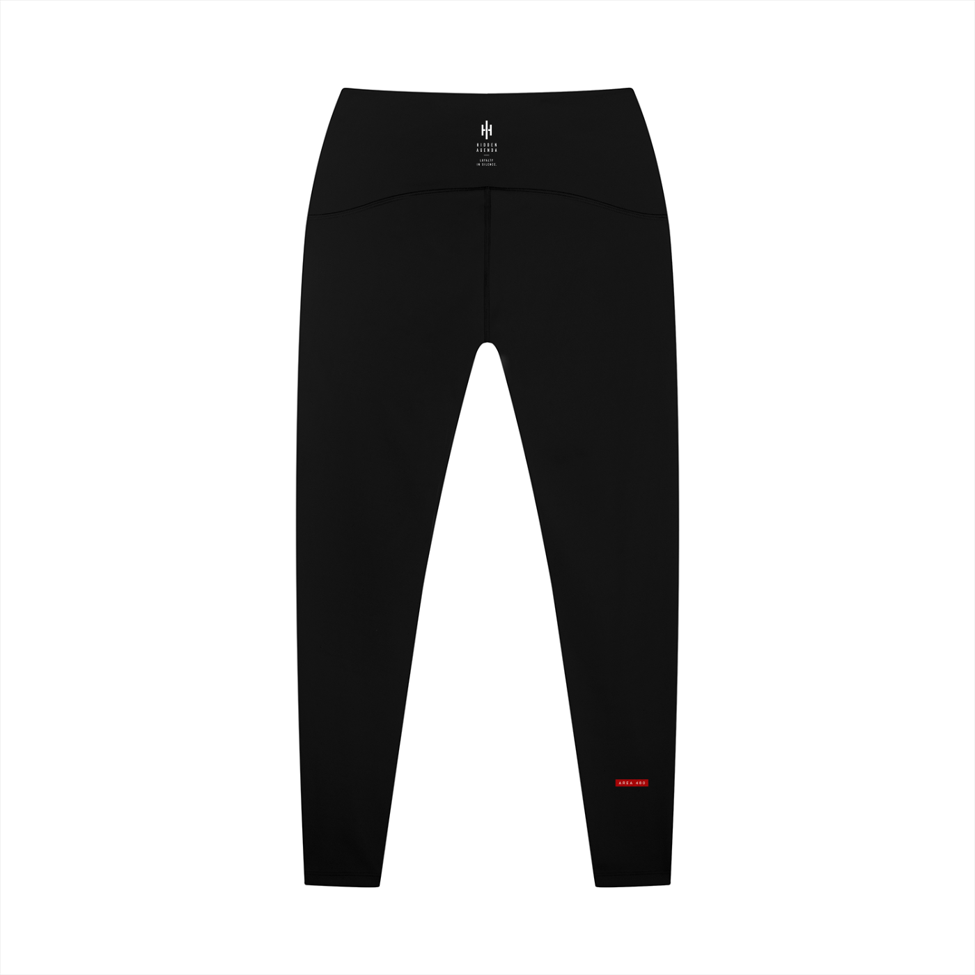 Hidden Agenda by Wolvyn Apparel Women's High-Waisted Ankle Length Yoga Leggings