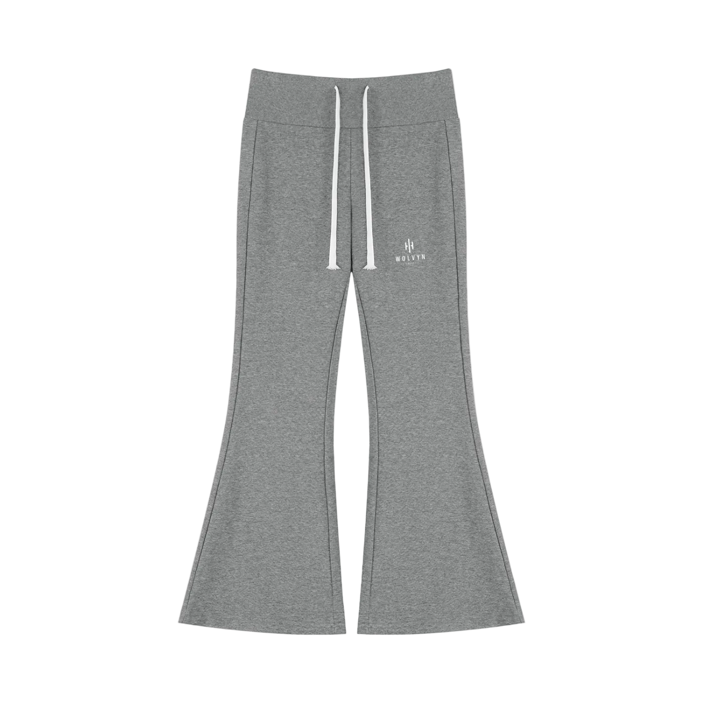 Wolvyn Apparel Women's Drawstring Flared Leg Pants