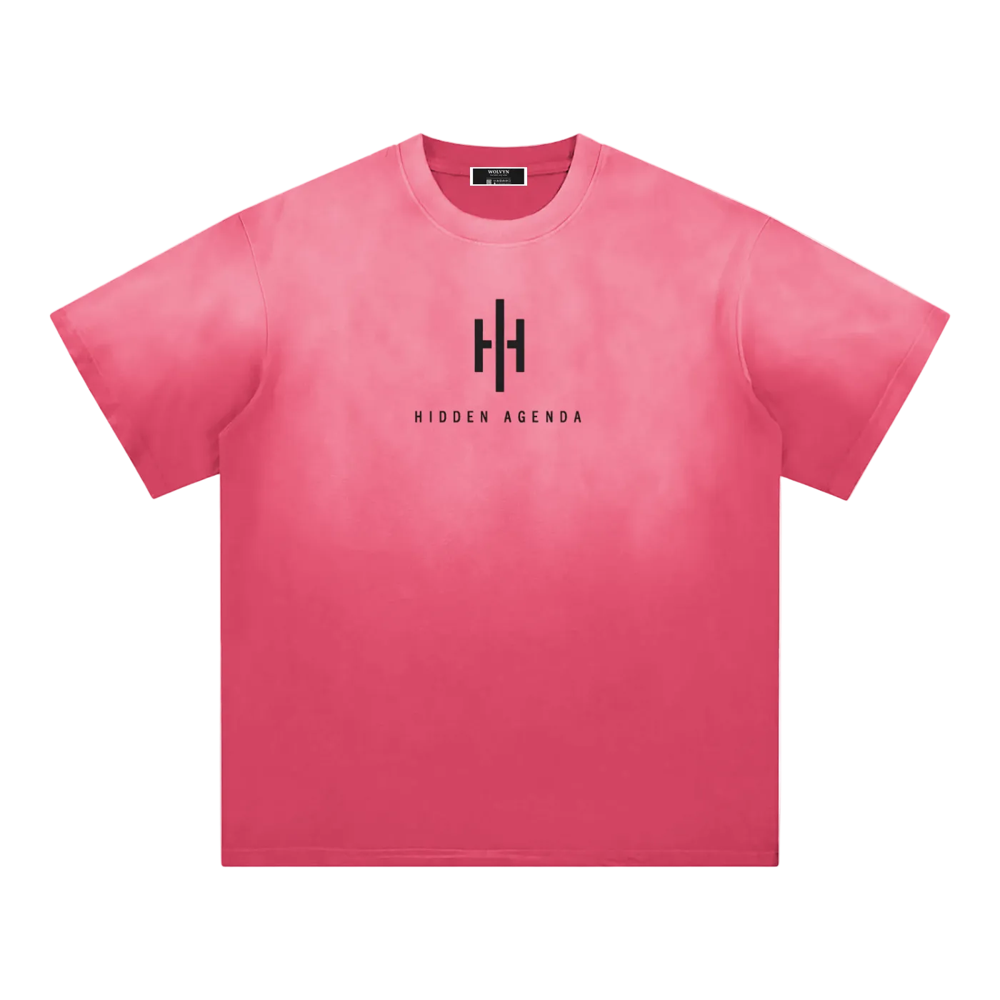 Hidden Agenda by Wolvyn Apparel Sunfade Edge Gradient T-Shirt