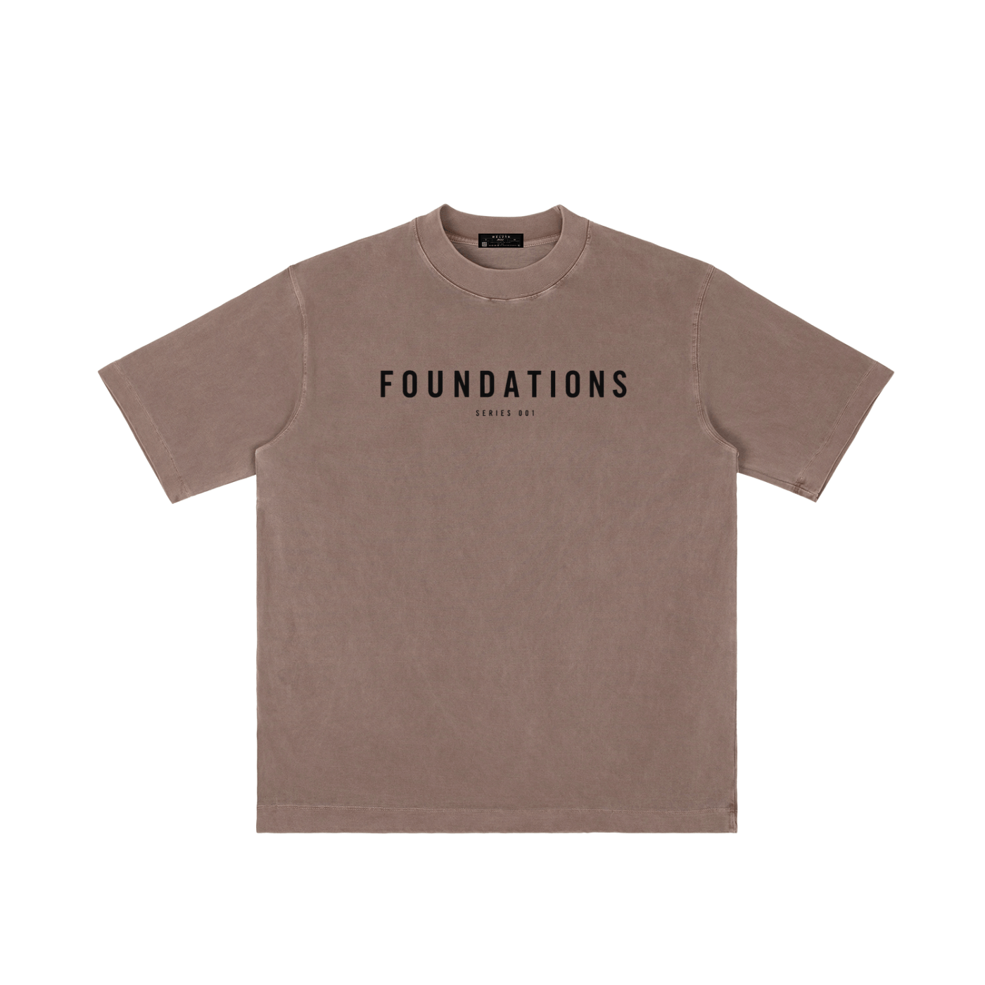 Wolvyn Apparel ‘Foundation 001’ Vintage Wash Drop Shoulder T-shirt