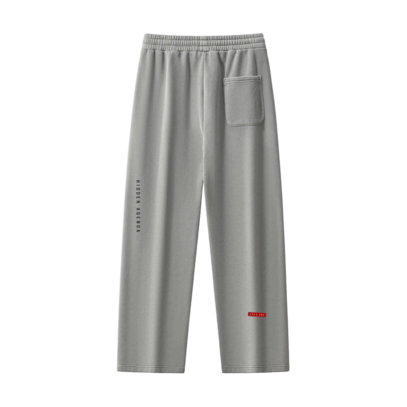 Hidden Agenda Frayed Enzyme Washed Fleece Sweatpants