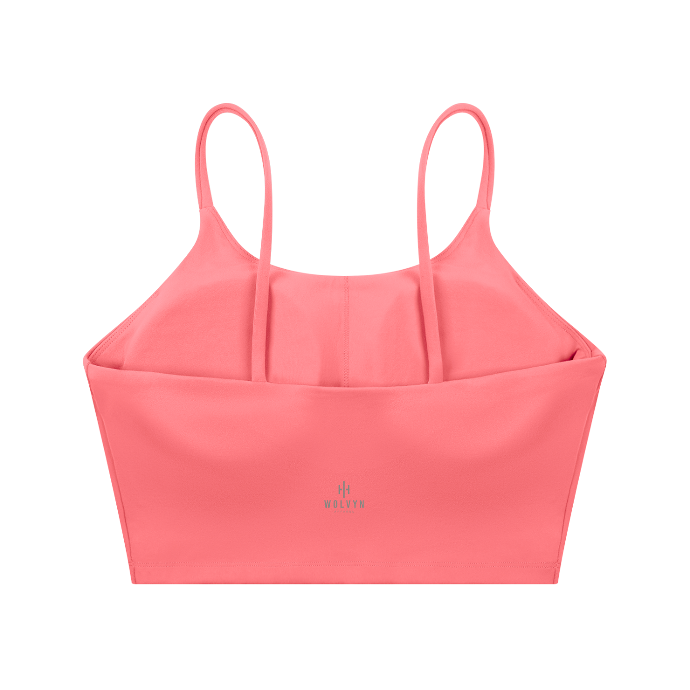 Wolvyn Apparel ‘Simplistic’ Spaghetti Strap Yoga Sports Bra