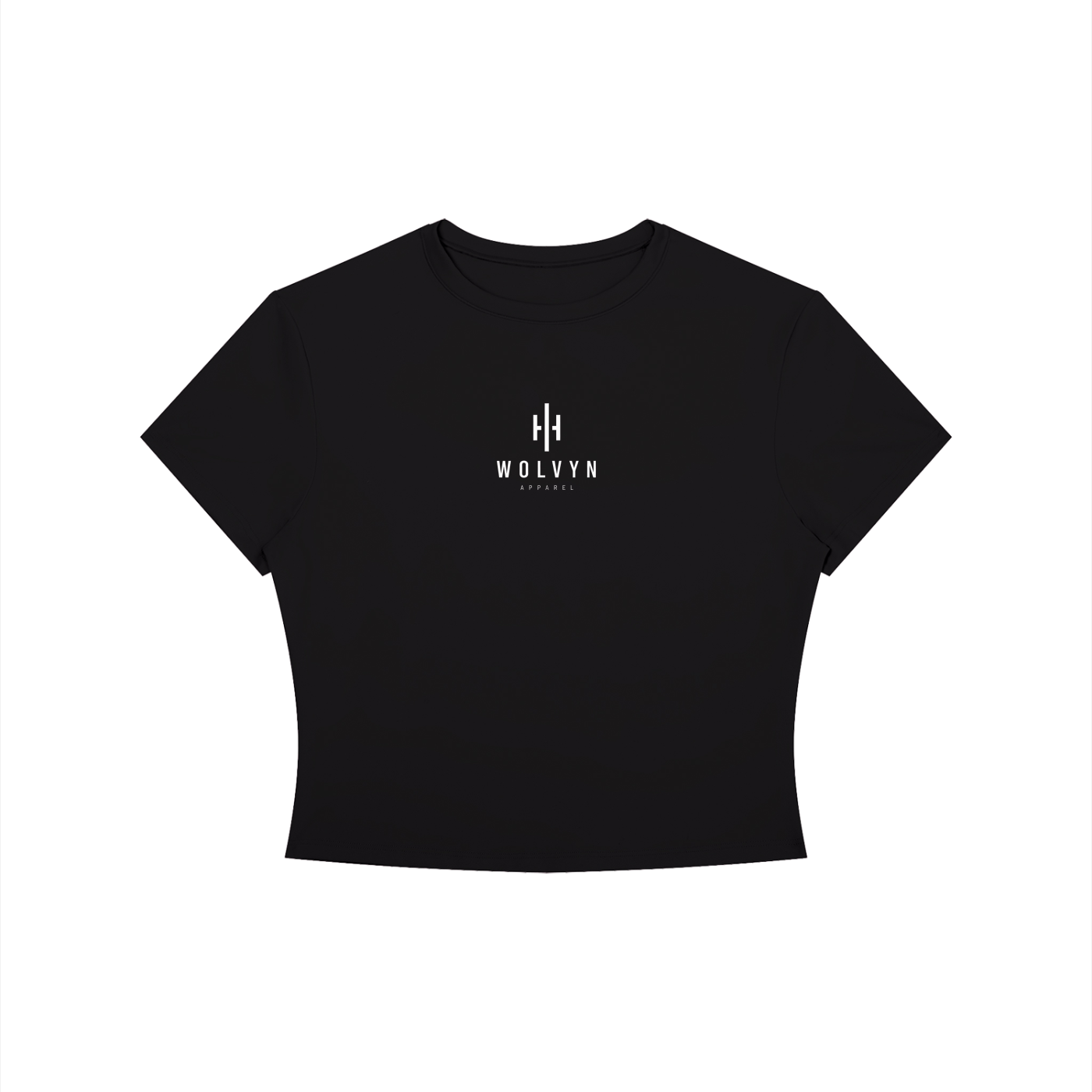 Wolvyn Apparel Women's Crewneck Crop T-Shirt