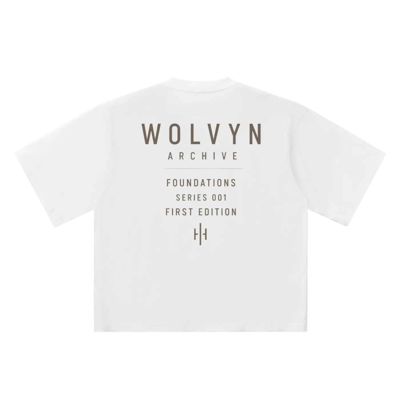 Wolvyn Apparel ‘Foundations’ Oversized Drop Shoulder T-Shirt