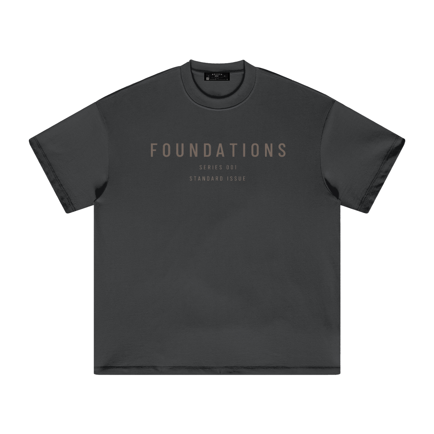 Wolvyn Apparel ‘Foundations Standard’ Heavyweight Earth Tone T-Shirt