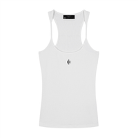 Wolvyn Apparel Slim Fit Ribbed Racerback Tank Top