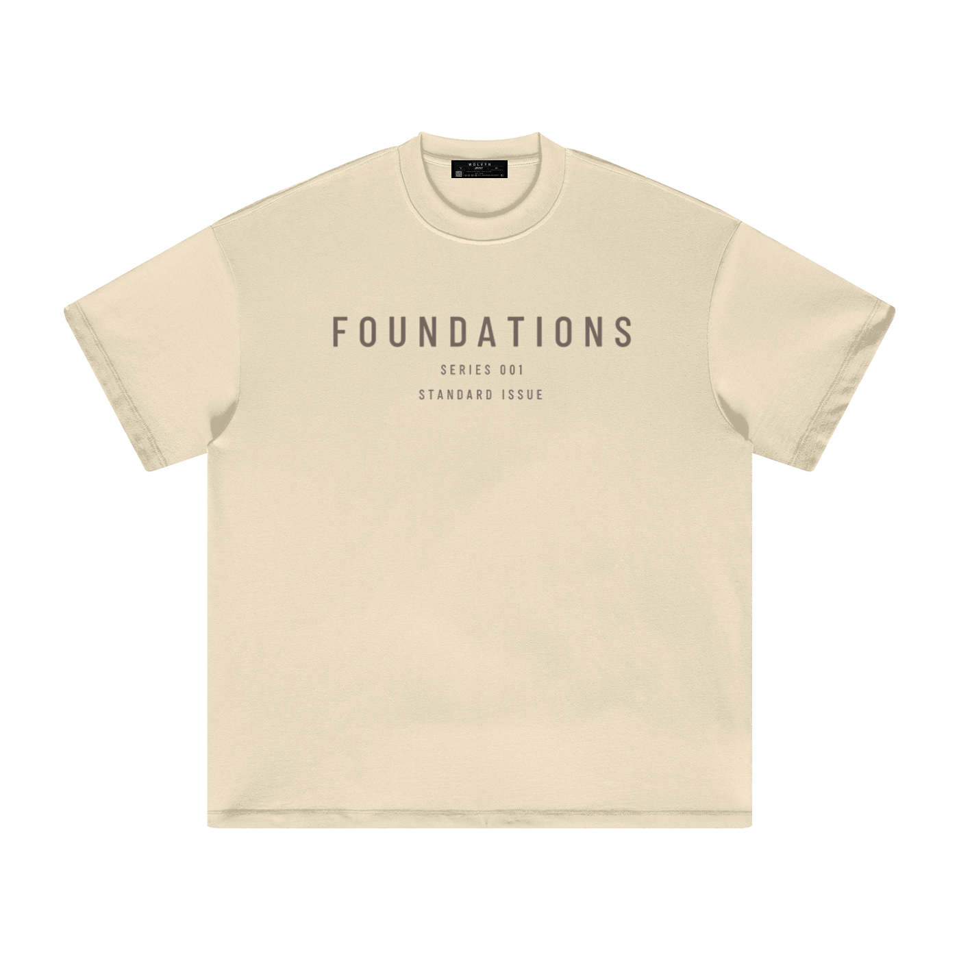 Wolvyn Apparel ‘Foundations Standard’ Heavyweight Earth Tone T-Shirt