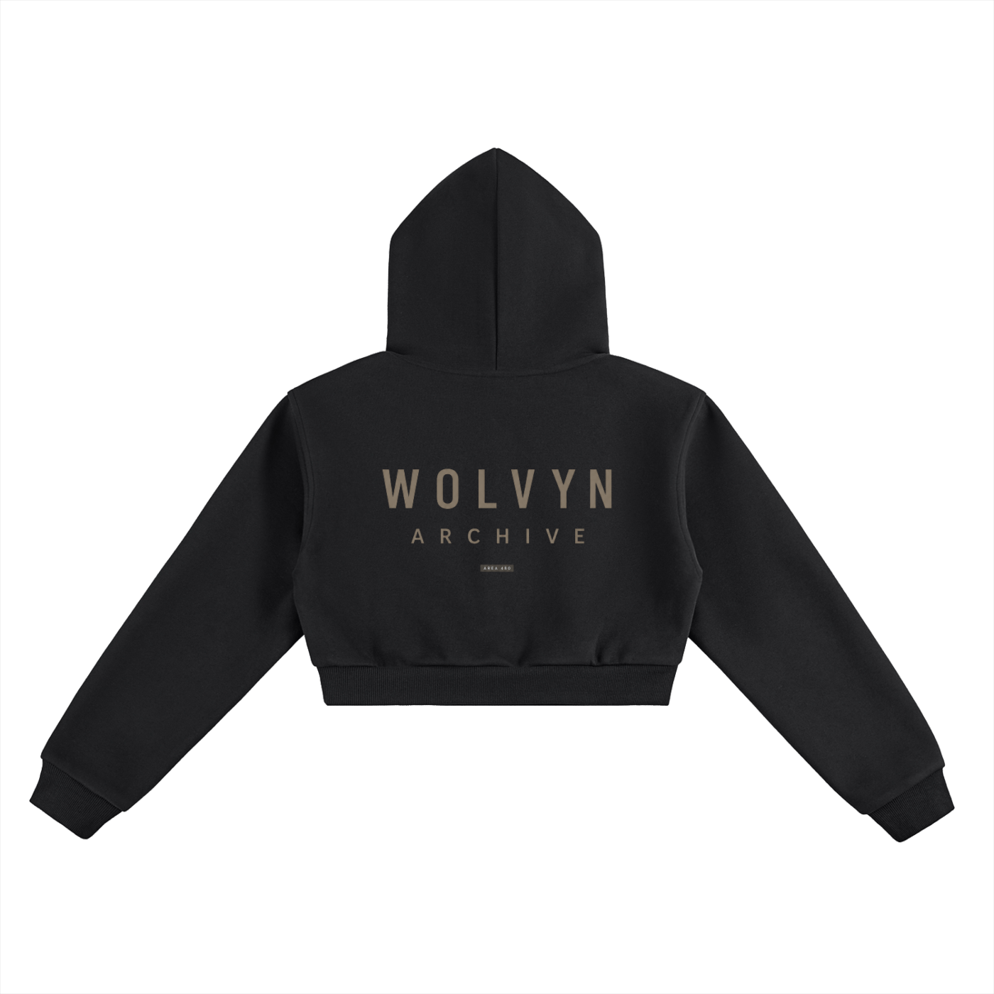 Wolvyn Apparel Essential Cropped Hoodie