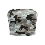 Wolvyn Apparel Women’s Camo Cropped Tube Top