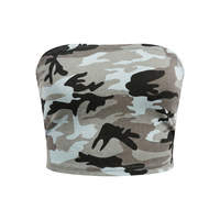 Wolvyn Apparel Women’s Camo Cropped Tube Top
