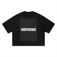 Wolvyn Apparel ‘Godfidence’ Unisex 400 GSM Heavyweight Boxy T-Shirt