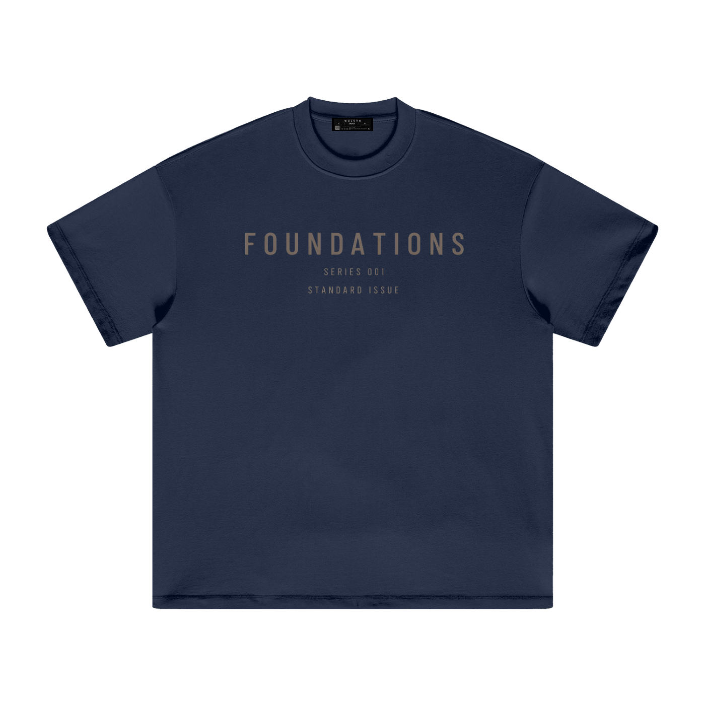Wolvyn Apparel ‘Foundations Standard’ Heavyweight Earth Tone T-Shirt
