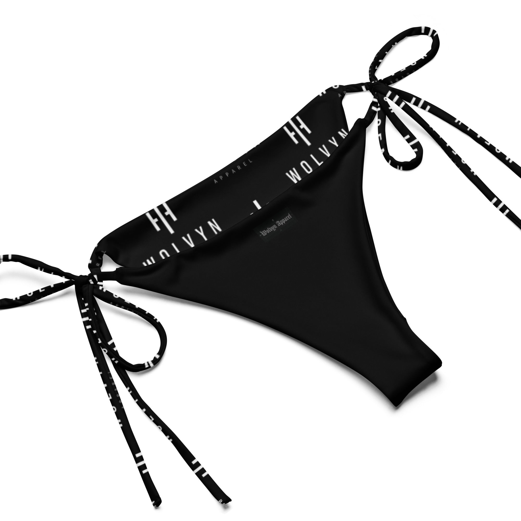 All-over print recycled string bikini - Wolvyn Apparel