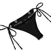 All-over print recycled string bikini - Wolvyn Apparel
