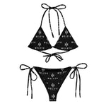 All-over print recycled string bikini - Wolvyn Apparel