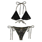 All-over print recycled string bikini - Wolvyn Apparel