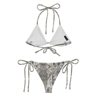 All-over print recycled string bikini - Wolvyn Apparel