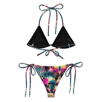 All-over print recycled string bikini - Wolvyn Apparel
