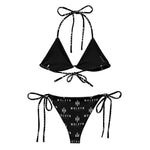All-over print recycled string bikini - Wolvyn Apparel