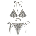 All-over print recycled string bikini - Wolvyn Apparel