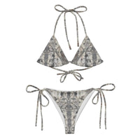 All-over print recycled string bikini - Wolvyn Apparel