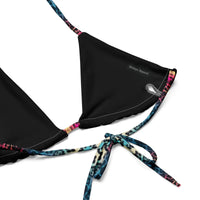 All-over print recycled string bikini - Wolvyn Apparel