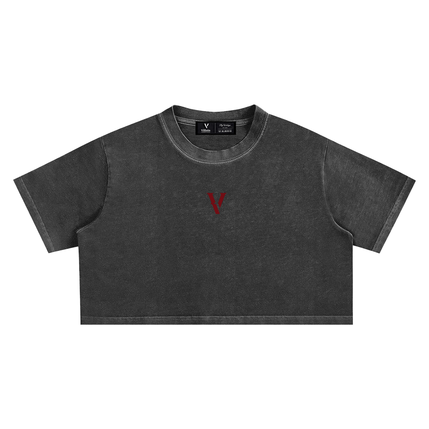 Snow Washed Crop Top